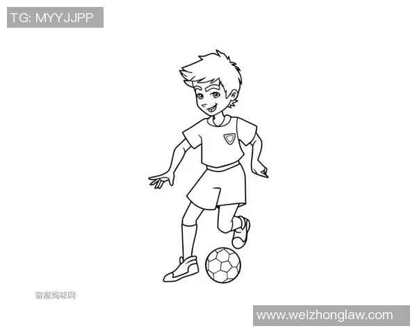 大连好男儿足球简笔画展现青春活力与团队精神的魅力之作
